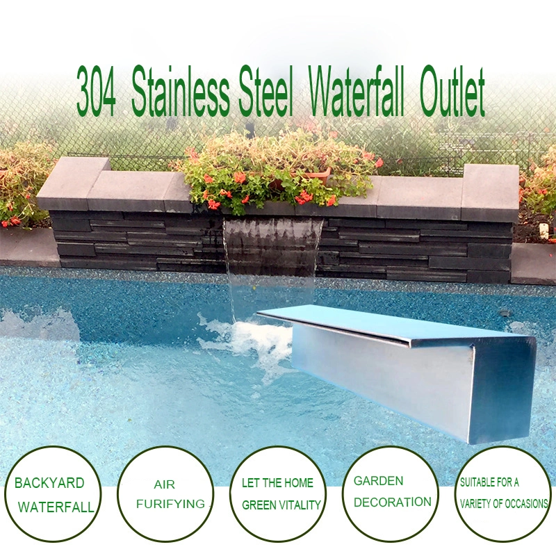 Wall Mounted Pond Water Feature Spillway