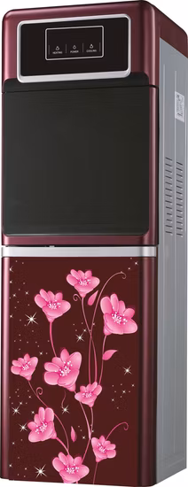 Neuartiger freistehender Kompressor-Kühlwasserspender mit heißer und kalter Bodenbeladung